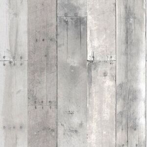 Threshold - Reclaimed Wood Peel & Stick Wallpaper Gray - Thres Gray